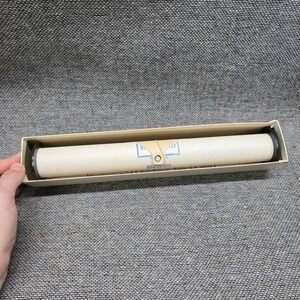 QRS Player Piano Word Roll 3317 Silent Night Frank Milne Vintage Red Good 11in